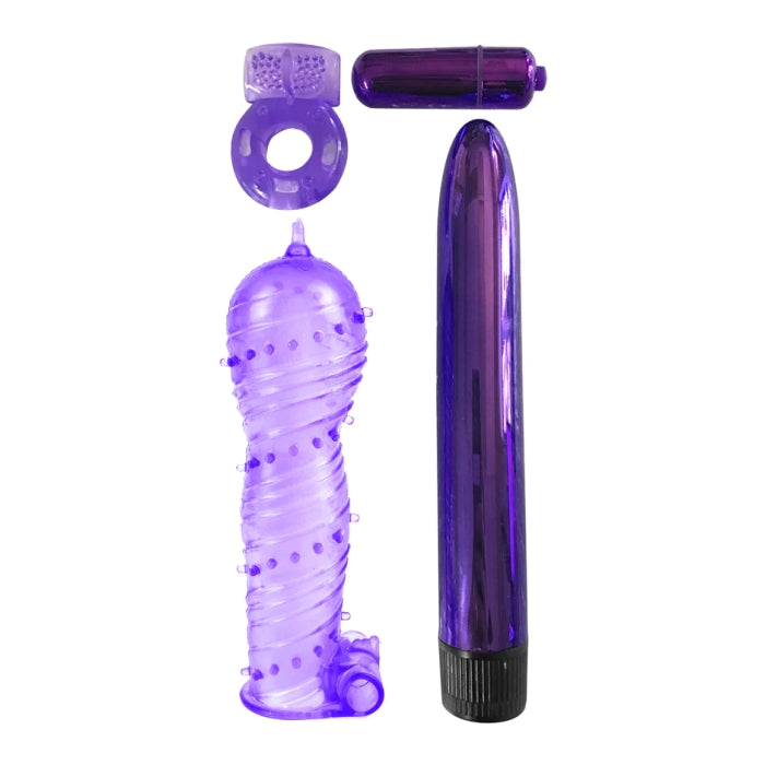 CLASSIX ULTIMATE PLEASURE COUPLES KIT - PURPLE