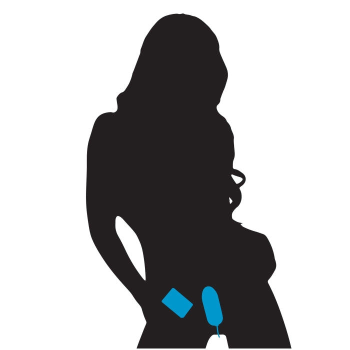 NEON LUV TOUCH REMOTE CONTROL BULLET - BLUE