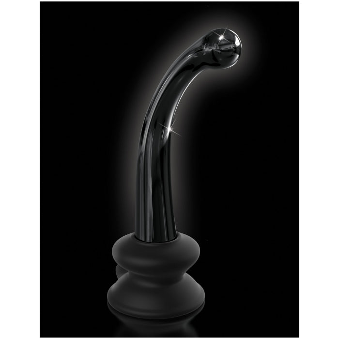 ICICLES NO. 87 - WITH SILICONE SUCTION CUP - BLACK 6"