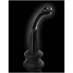 ICICLES NO. 87 - WITH SILICONE SUCTION CUP - BLACK 6"
