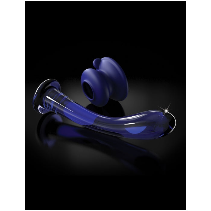 ICICLES NO. 89 - WITH SILICONE SUCTION CUP - BLUE 7"