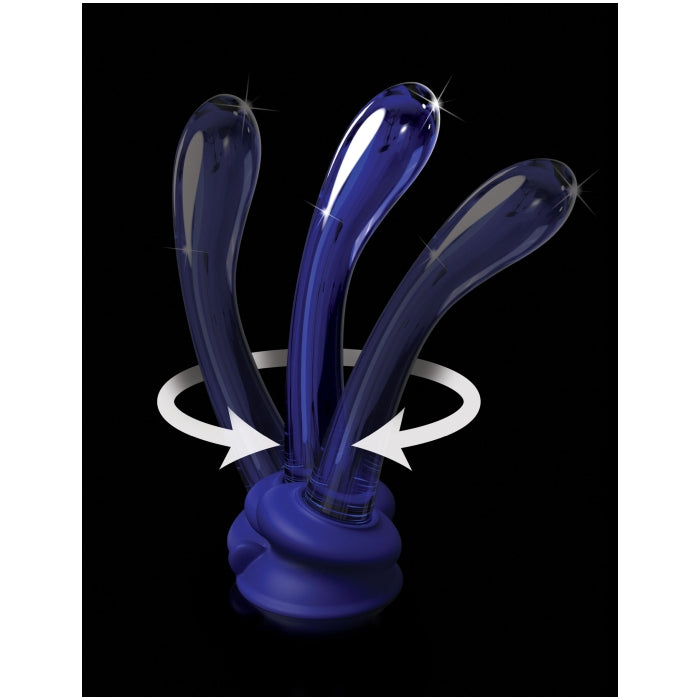 ICICLES NO. 89 - WITH SILICONE SUCTION CUP - BLUE 7"