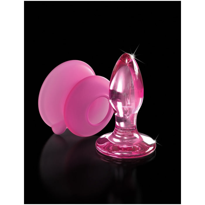 ICICLES NO. 90 - WITH SILICONE SUCTION CUP - PINK 3.5"