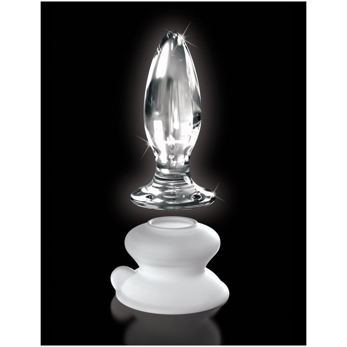 ICICLES NO. 91 - WITH SILICONE SUCTION CUP - CLEAR 4"