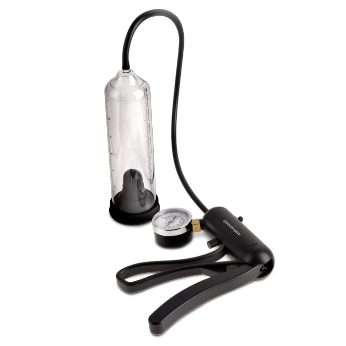 PUMP WORX PRO-GAUGE POWER PUMP - CLEAR BLACK