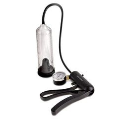 PUMP WORX PRO-GAUGE POWER PUMP - CLEAR BLACK