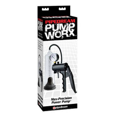 PENIS PUMP CLEAR/BLACK WORX MAX-PRECISION POWERPUMP