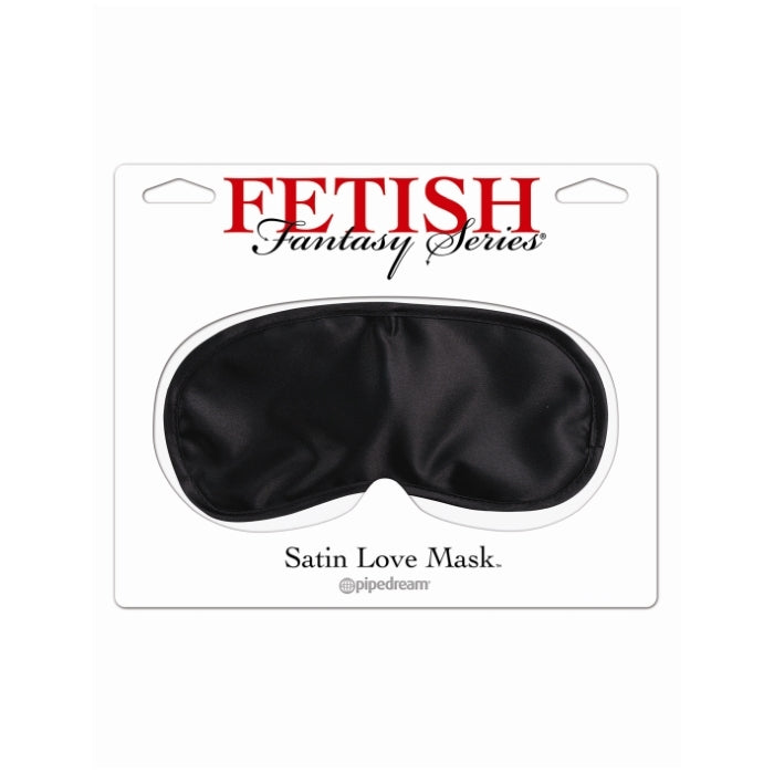 FETISH FANTASY SERIES SATIN LOVE MASK BLACK