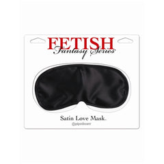 FETISH FANTASY SERIES SATIN LOVE MASK BLACK