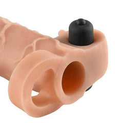 FANTASY X-TENSIONS VIBRATING REAL FEELS 2" EXTENSION - LIGHT