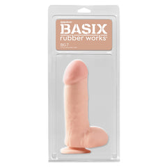 DILDO BIG 7" LIGHT BASIX RUBBER WORKS