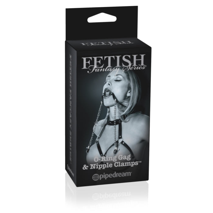 LIMITED EDITION O-RING GAG & NIPPLE CLAMPS