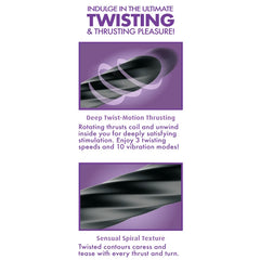 ANAL FANTASY ELITE TWIST ECSTASY - BLACK