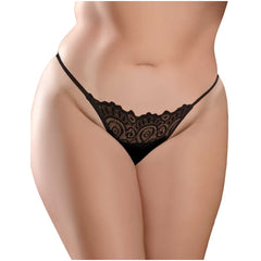 * 5% OFF! * HOOKUP PANTIES REMOTE LACE PEEK-A-BOO - FITS XL-XXL