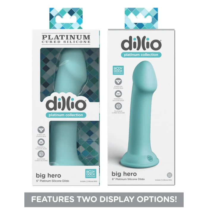 DILLIO PLATINUM BIG HERO (6") - TEAL