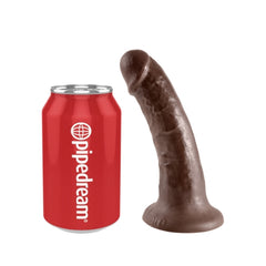 KING COCK 6IN COCK - BROWN