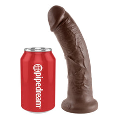 KING COCK 8IN COCK - BROWN