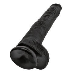 KING COCK 14" COCK W/ BALLS - BLACK