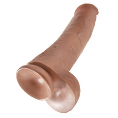 KING COCK 15" COCK WITH BALLS - TAN