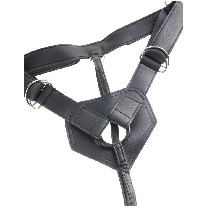KING COCK STRAP-ON HARNESS WITH 7" COCK - LIGHT