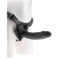 KING COCK STRAP-ON HARNESS WITH 9" COCK - BLACK