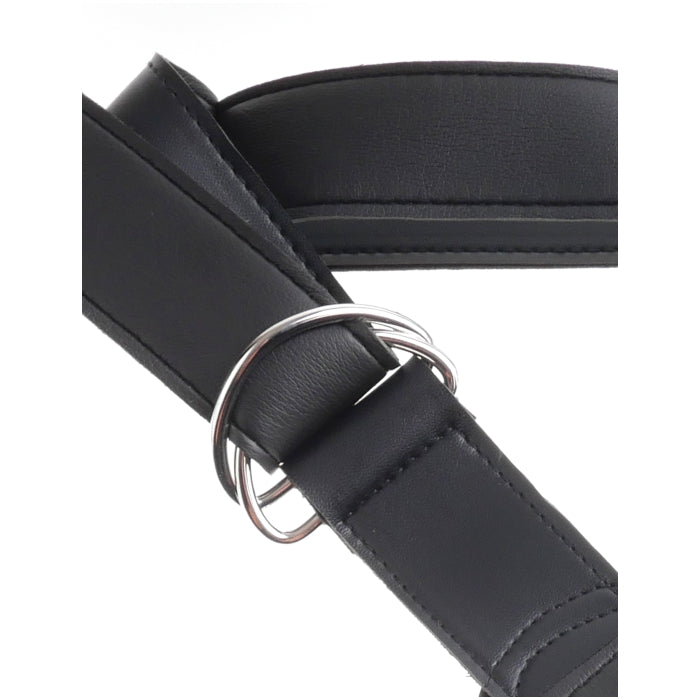 KING COCK STRAP-ON HARNESS WITH 9" COCK - BLACK