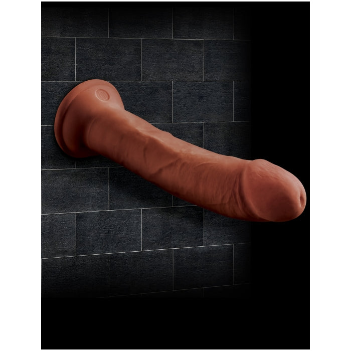KCP 8" TRIPLE DENSITY COCK - BROWN