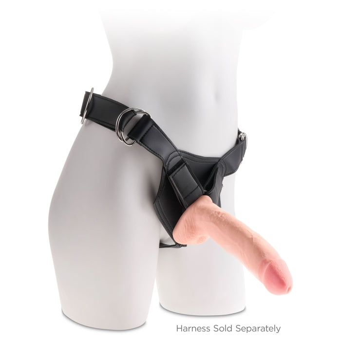 KING COCK PLUS 10" TRIPLE DENSITY COCK WITH BALLS - LIGHT
