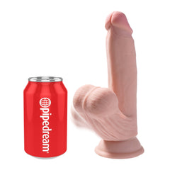 KCP 7" TRIPLE DENSITY COCK WITH SWINGING BALLS - LIGHT