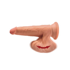 KCP 7" TRIPLE DENSITY COCK WITH SWINGING BALLS - TAN
