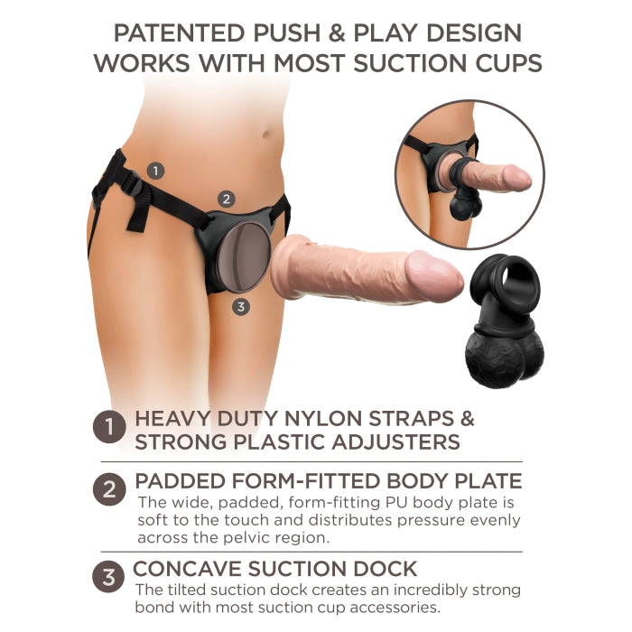 KING COCK ELITE DELUXE BODY DOCK KIT