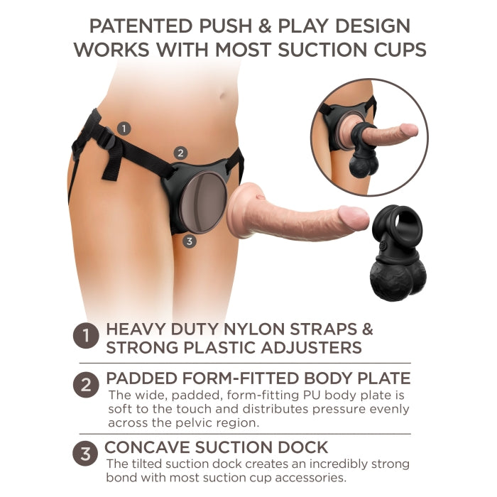 KING COCK ELITE DELUXE BODY DOCK KIT