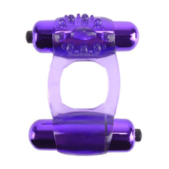 FANTASY C-RINGZ DUO VIBRATING SUPER RING - PURPLE