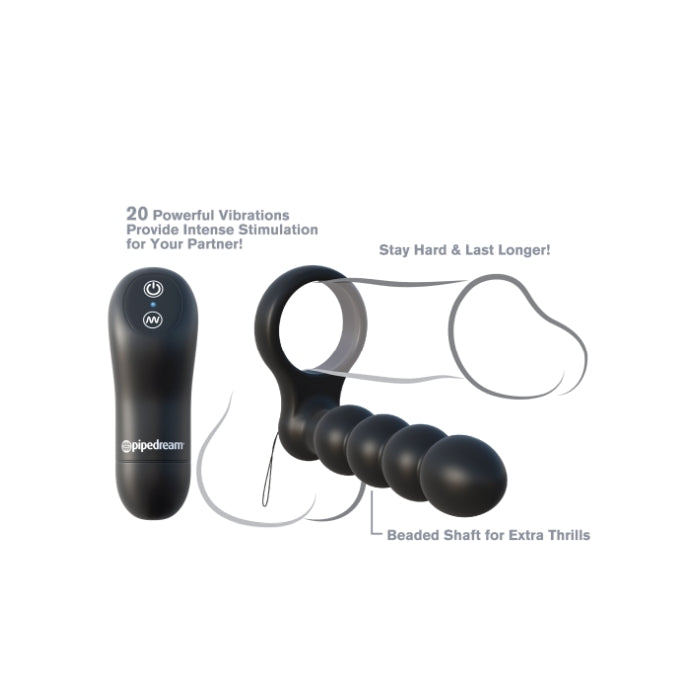 FANTASY C-RINGZ REMOTE CONTROL DOUBLE PENETRATOR