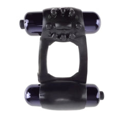 FANTASY C-RINGZ DUO VIBRATING SUPER RING - BLACK
