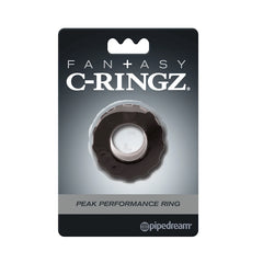 COCK RING BLACK FANTASY C RINGZ PEAK PERFORMANCE RING