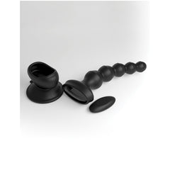 3SOME WALL BANGER BEADS - BLACK 6.5"