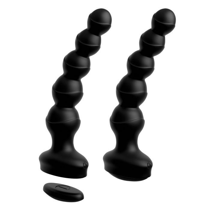 3SOME WALL BANGER BEADS - BLACK 6.5"
