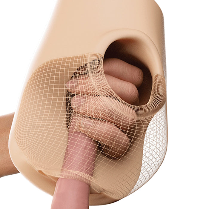 PDX PLUS PUSSY POUNDER SQUEEZE STROKER 6.75"  - LIGHT
