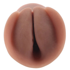 STROKER PUSSY 5.75" TAN PDX EXTREME WET SLIPPERY SLIT