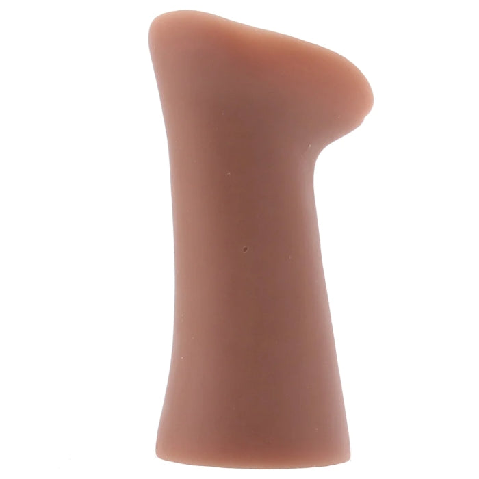 STROKER PUSSY 5.75" TAN PDX EXTREME WET SLIPPERY SLIT
