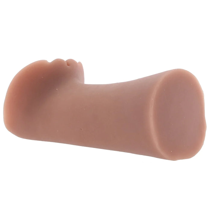 STROKER PUSSY 5.75" TAN PDX EXTREME WET SLIPPERY SLIT