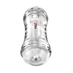 PDX EXTREME WET PUSSIES SUPER FLIP-A-PUSSY OVER SELF-LUBRICATING DUAL-ENDED STROKER