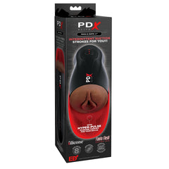 STROKER VIBE 5" BROWN/RED FUCK-O-MATIC WITH PULSATION