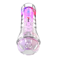 VIEWTUBE SEE-THRU EZ-GRIP LED STROKER XXL - CLEAR