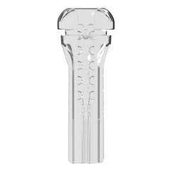 VIEWTUBE SEE-THRU EZ-GRIP LED STROKER XXL - CLEAR