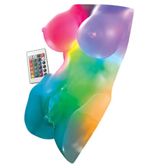 PDX ELITE GO-GO BATOR LED MEGA MASTURBATOR - FROSTED