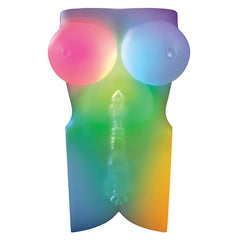 PDX ELITE GO-GO BATOR LED MEGA MASTURBATOR - FROSTED