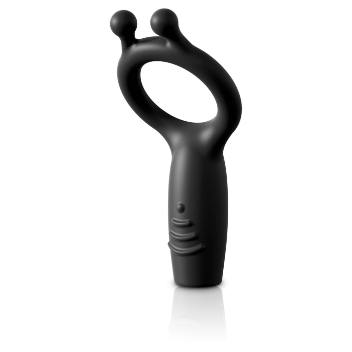SIR RICHARD'S CONTROL VIBRATING SUPER C-RING - BLACK