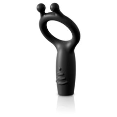 SIR RICHARD'S CONTROL VIBRATING SUPER C-RING - BLACK